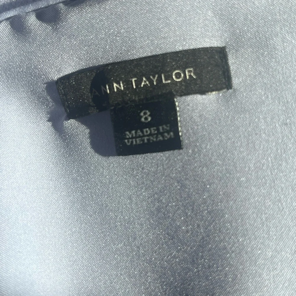 Ann Taylor Elegant Lavender Sleeveless Dress - Picture 6 of 6